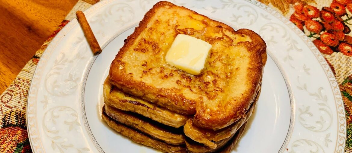 Classic French Toast Recipe/How To Make French Toast Only in 10 mins/Simple breakfast FRENCH TOAST