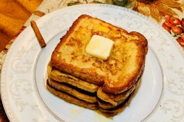 Classic French Toast Recipe/How To Make French Toast Only in 10 mins/Simple breakfast FRENCH TOAST