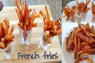 Crispy French fries | Homemade crispy fries Recipe | Restaurant style French fries
