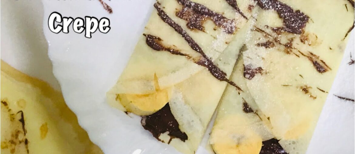 How To Make Crepe|Basic French Crepe Recipe|Easy Breakfast Recipe|Crepe Recipe|Easy Crepe batter