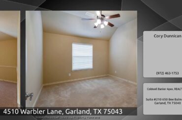 4510 Warbler Lane, Garland, TX 75043