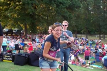 Landry Vineyards Grape Stomp | Keith and Shannon French | Fun With Wine Making