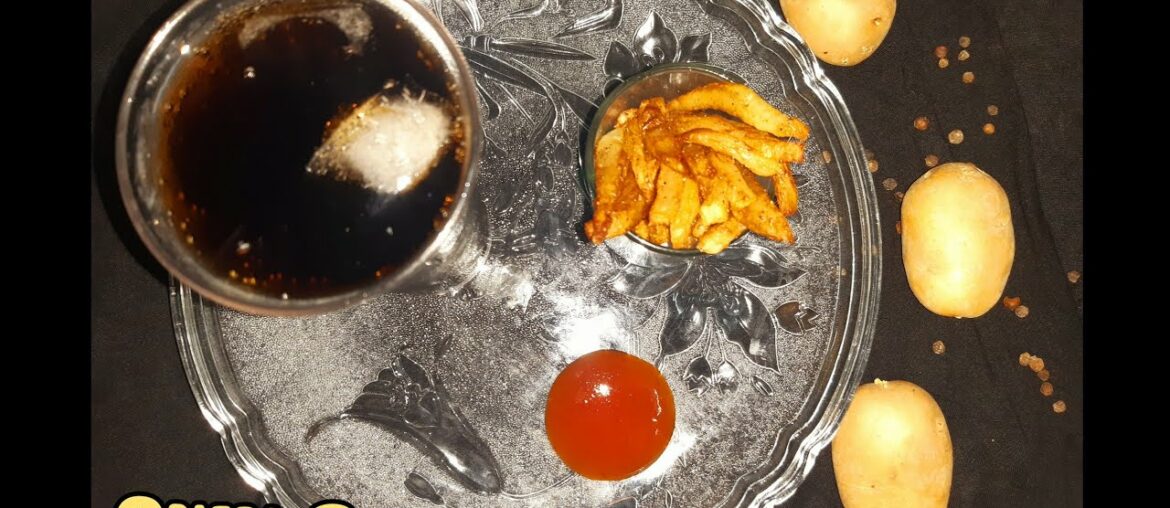 French fries|only 3 ingredients|2020|home made recipe|quarantine quarantine special recipe snacks|