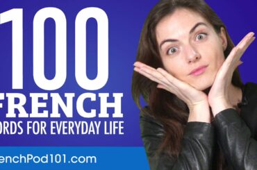 100 French Words for Everyday Life - Basic Vocabulary #5