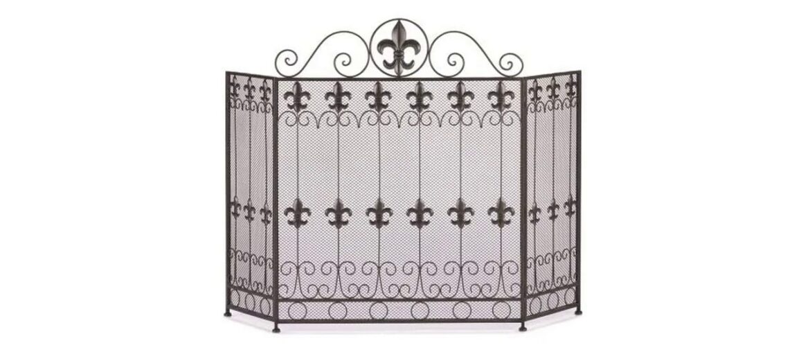 ✨ VERDUGO GIFT CO French Revival Fireplace Screen ✨ VERDUGO GIFT CO French Revival Fireplace Screen