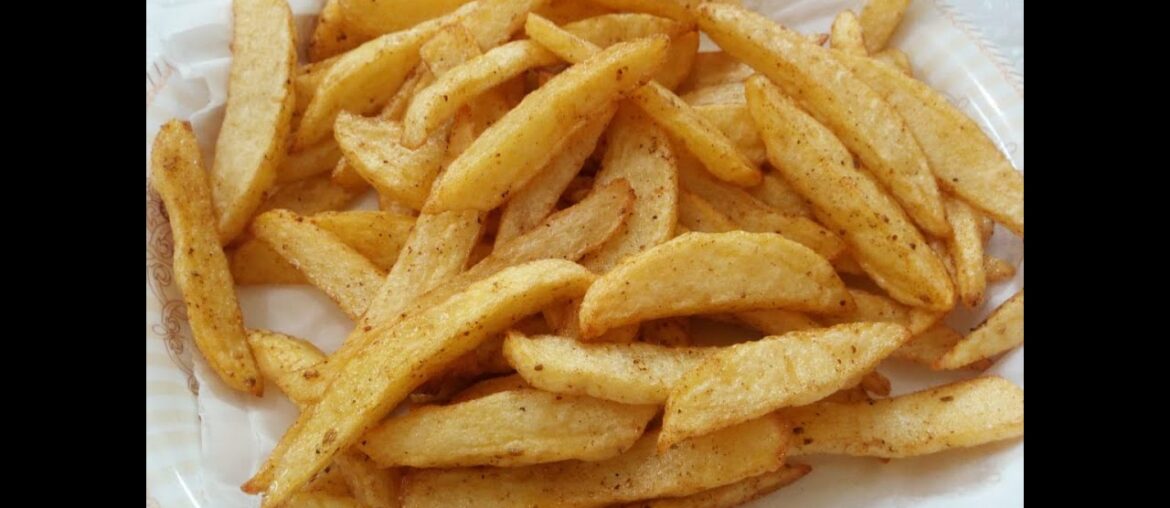 Masala french fries easy recipe in 1 minute by LAZEEZA FOOD