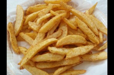 Masala french fries easy recipe in 1 minute by LAZEEZA FOOD