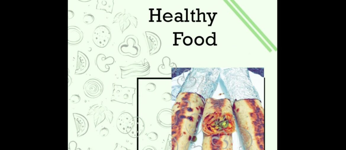 French Beans Frankie Wr/ from leftover roti(fulka)/ healthy recipe