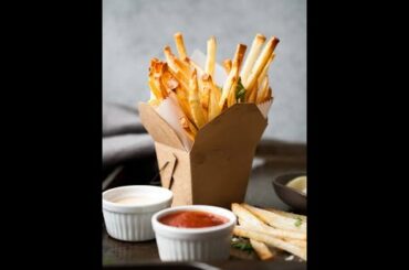 Perfect French Fries Recipe I How to make McDonald's French Fries at Home I Crispy French Fries