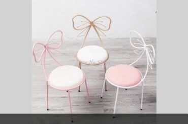 ✓30% Modern minimalist dining room chair princess girl heart dressing t