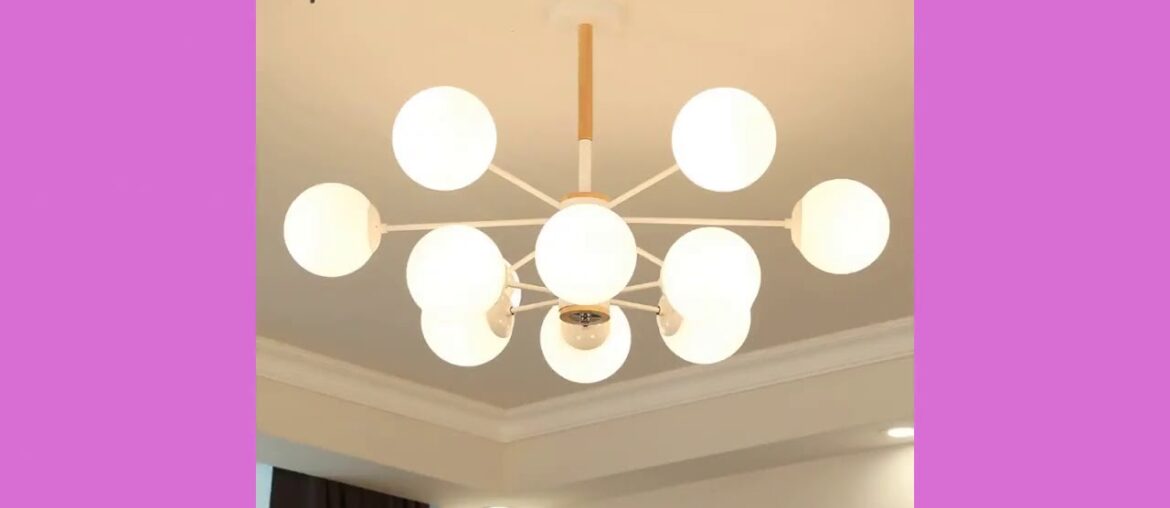 ✓TRAZOS Wooden LED Pendant Lights with Glass Lampshade For Dining Room ✓TRAZOS Wooden LED Pendant Lights with Glass Lampshade For Dining Room