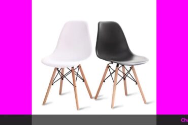 ✅Chair modern minimalist Nordic dining chair creative home plastic back