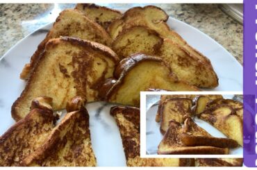 French toast (meethay toast) |breakfast meal easy and quick recipe by kq_beautyworld