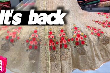 Best Designer Lahenga In Premium Segment 🎈Surprise!!! French Bouquet Version 1 Back In Stock! ❤️❤️❤️