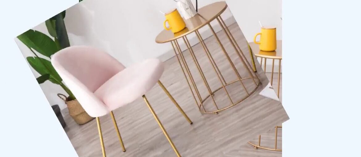 ☑Ins Chair Modern Concise Makeup Light Luxury Dining Household Bedro