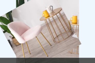 ☑Ins Chair Modern Concise Makeup Light Luxury Dining Household Bedro