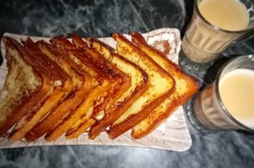 How to make French toast. easy breakfast recipe. sweat dish. best for tea time😋