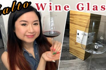 Zalto Wine Glass Unboxing - Hand Blown Crystal Glass, Red Wine, Bordeaux