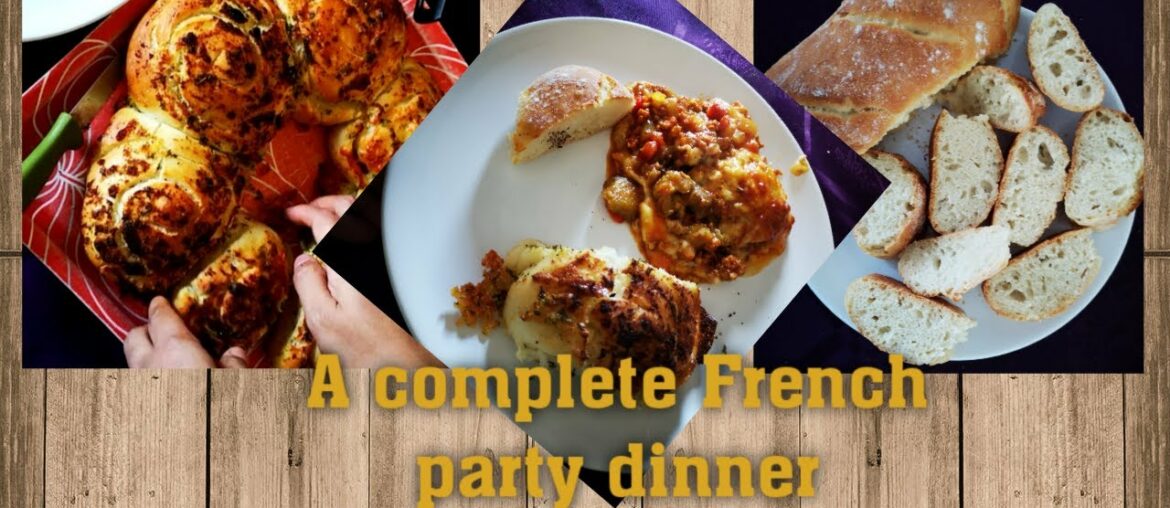 Lasagna recipe/Party dinner/ french dinner/ Minced meat lasagna/ French food/ How to make Baguette