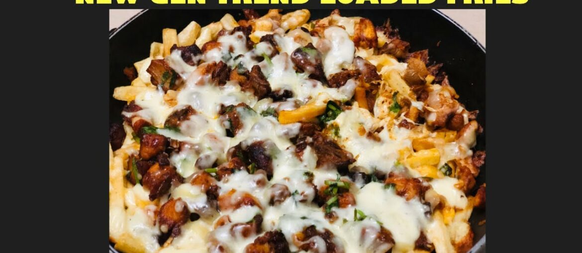 Cheesy Loaded French Fries |Food Vlog|Easy Recipe