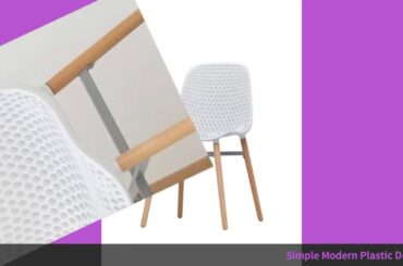 ☑Simple Modern Plastic Design Casual Reception Chair To Discuss Chair F