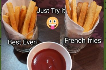 Crispy French Fries Recipe /French fries Recipe in Tamil / Finger chips / Hotel style French fries