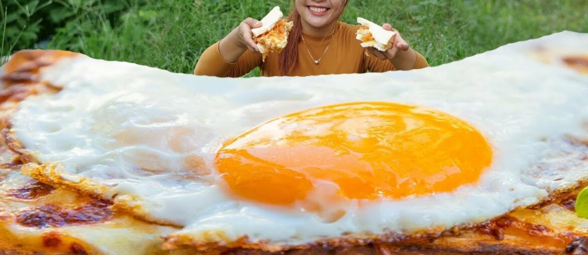 French Toast Crispy Egg -  Egg Toast Bread Easy Recipe