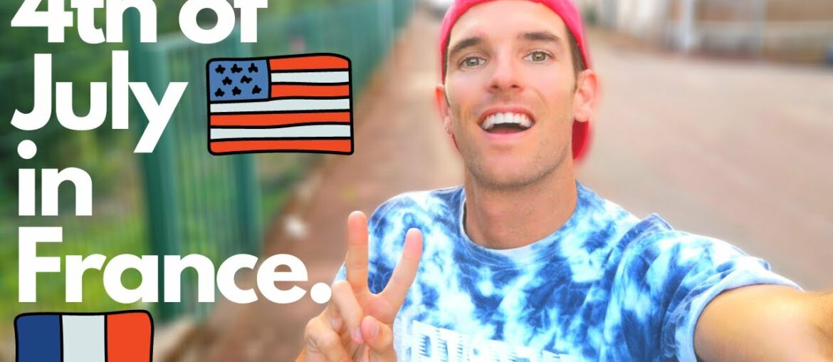 CELEBRATING 4TH OF JULY IN FRANCE | American Holiday in the French Countryside | USA BBQ | Limoges