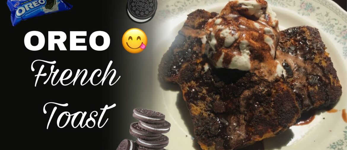 OREO FRENCH TOAST 😋 quick and yummy chocolatey protein recipe