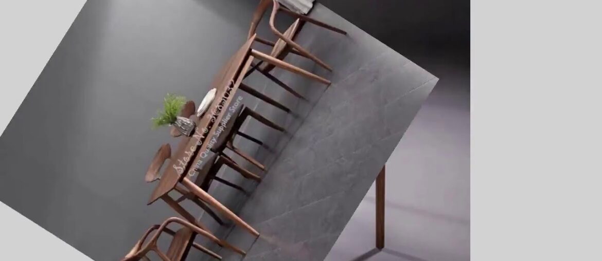 ✓Nordic High Quality Classic Wooden Dining Chair PU Leather Dining Room