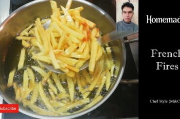 Crispy French fries Recipe | KFC Homemade crispy fries recipe | Restaurant style french fries