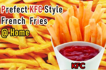 French Fries (Restaurant Recipe) | Handmade KFC Style French Fries at Home By Kitchen Saira Rizwan