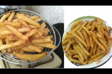 Perfect Crispy French Fries | Homemad Perfect French Fries Recipe Finger Chips Recipe