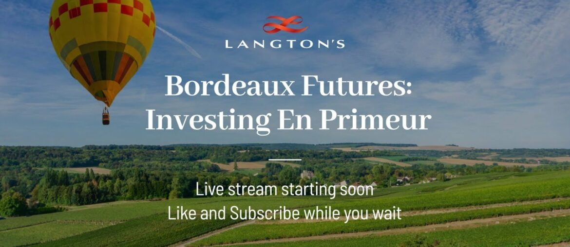 Bordeaux Futures | Investing En Primeur with Andrew Caillard MV, Justine Tesseron & Edouard Moueix Bordeaux Futures | Investing En Primeur with Andrew Caillard MV, Justine Tesseron & Edouard Moueix