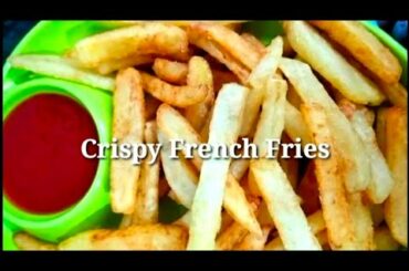 Crispy french fries🍟||घर पर बनाए फ्रेंच फ्राईज ||Recipe in hindi |