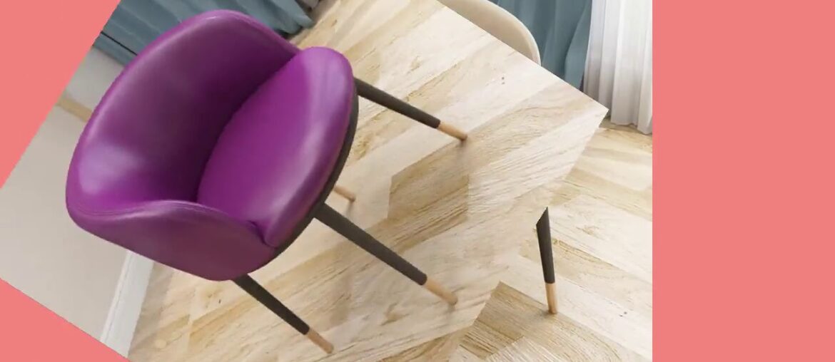 ☑Nordic Iron Dining Chair Luxury Simple Home Backrest Chair Restaurant