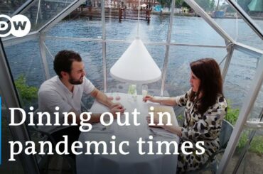 What's It Like To Eat In A Little Greenhouse? | Dining Out In Amsterdam During Covid-19 | DW Food