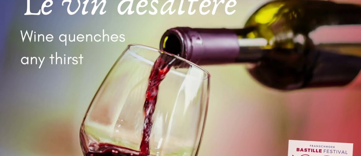 Let's learn French: Wine quenches any thirst