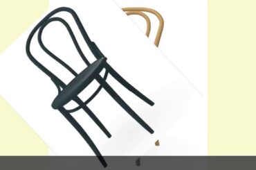 ☑Bent wood dining chair thonet French retro old American Sonacon