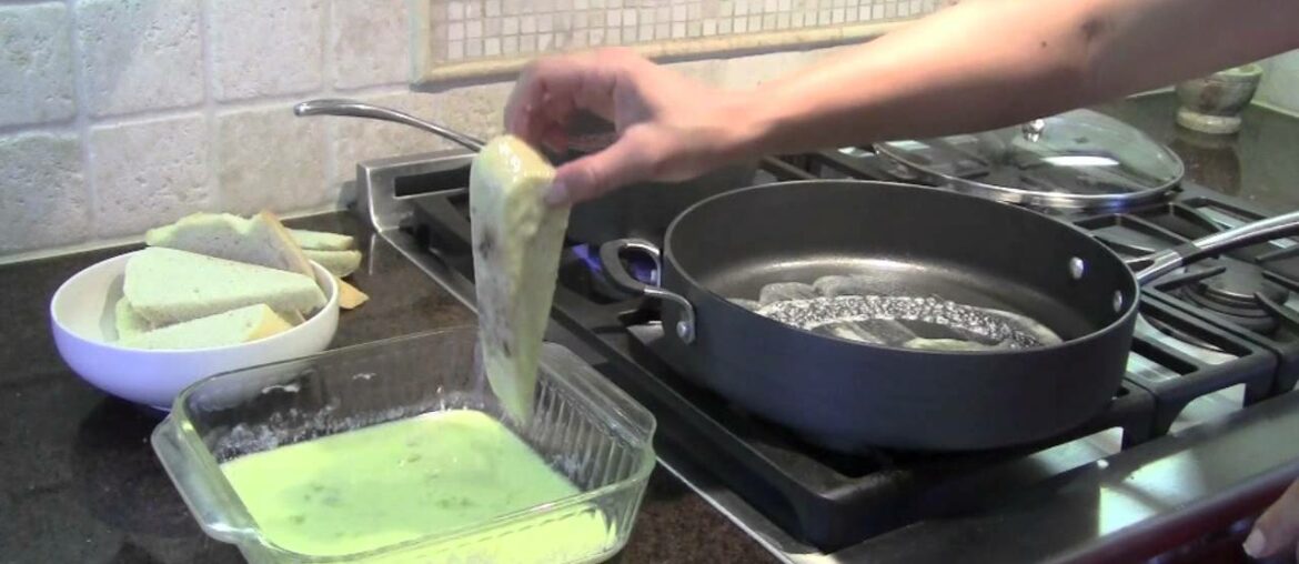 French Toast with Poached Pears in Cinnamon Port Wine