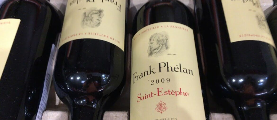 Frank Phelan Saint-Estephe Bordeaux French Red Wine 2009