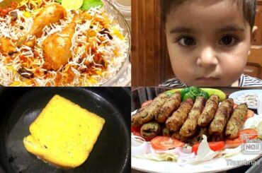 French Toast || Easy Biryani Recipe || Breakfast + Lunch Routine || My kitchen Routine