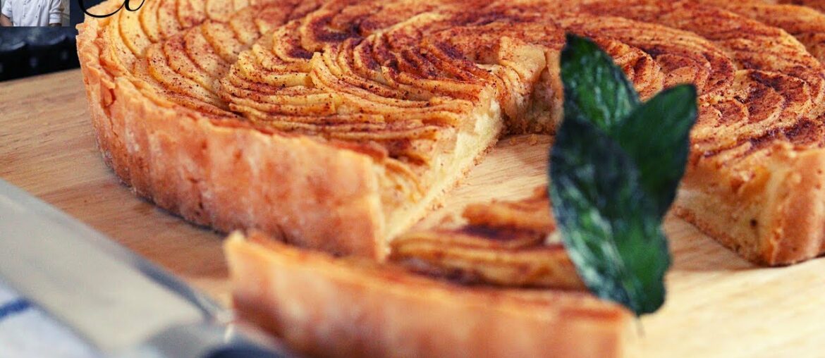 Classic French Apple Tart | How to Make Apple Tart | Apple Tart Recipe | French Desserts | Desserts