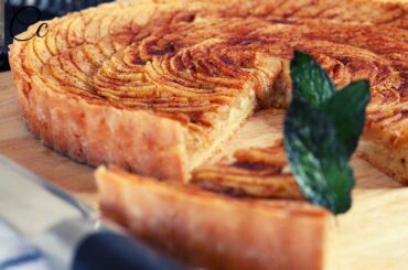 Classic French Apple Tart | How to Make Apple Tart | Apple Tart Recipe | French Desserts | Desserts