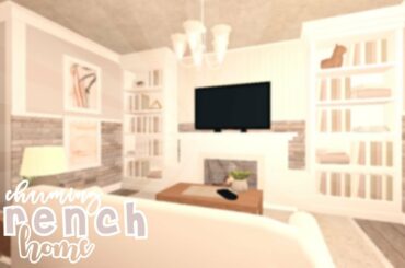 Bloxburg: Charming French Home - 68k