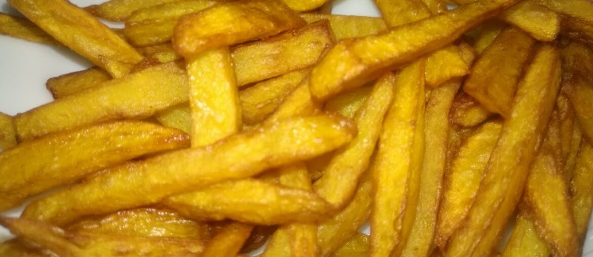 Restaurant style French fry recipe at home. Crunchy French fry recipe.