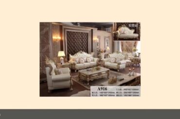 ☑French Style Living Room Sofa Sets Furniture Classic Sofas 2 3 Seaters