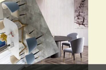 ✅Light luxury post-modern solid wood dining chair Fan chair American-st