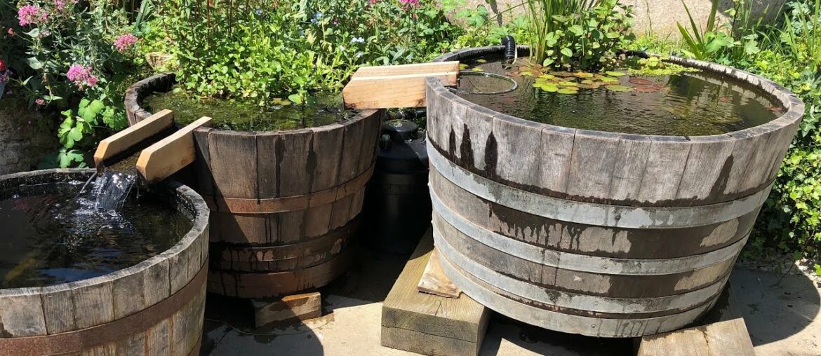 Oak Barrel Cascade Oak Barrel Cascade