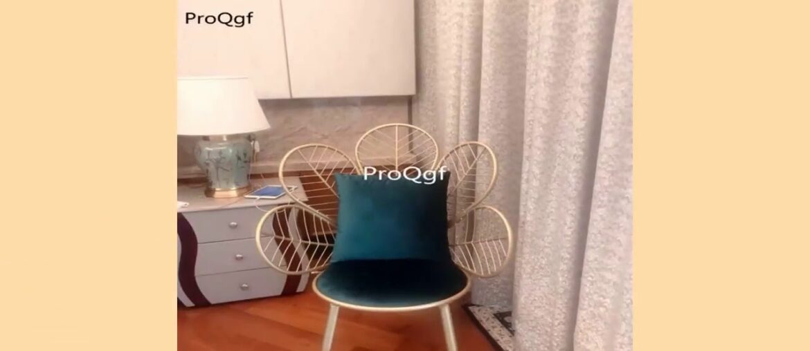 ☑Ngryise 1 Set peacock designer like Golden Iron chair